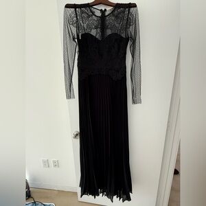 Kobi halperin maxi dress black size 8